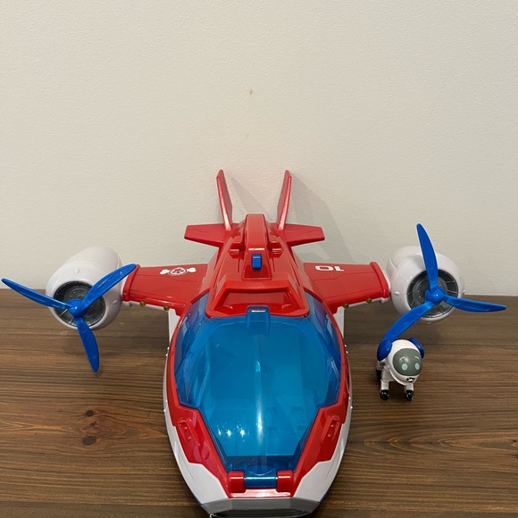 Paw Patrol Air Patroller Cargo Plane Toy with Lights and Sounds.  No Batteries - Picture 1 of 4